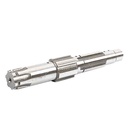 EJE SECUNDARIO (MODELO LARGO) MOTOMEL 150 SKUA/ CG S1-S2-S3/ CUSTOM (4T) CREUSO (3590-000)