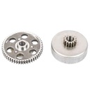 ENGRANAJE Y CAMPANA D/RECTO P/BUJE Z.15-54 ZANELLA 50 MODELO PRO (2T) CREUSO (696-000)