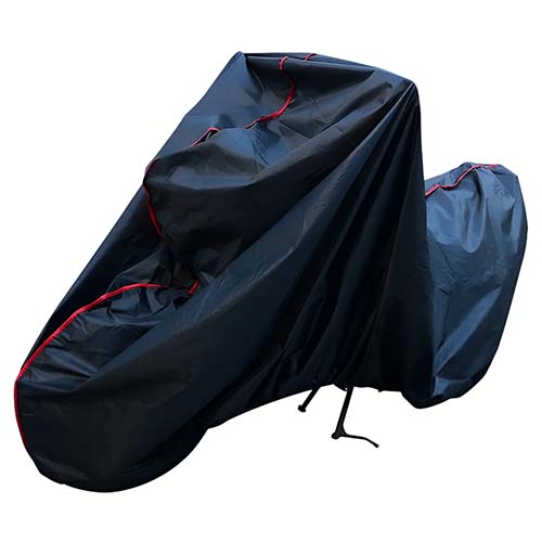 CUBRE MOTO SILVER NEGRO TALLE M DINAMIC