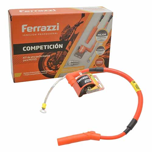 KIT BOBINA MOTO 130° EXTREME LARGO FERRAZZI (KMED45)