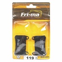 PASTILLA DE FRENO BENELLI BN 251-302 DEL. FRIMA (119)