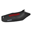 FUNDA ASIENTO HONDA CBX 250 TWISTER NEGRO/NEGRO/ROJO (MXH HFS 20NNR)