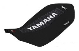 FUNDA ASIENTO YAMAHA RAPTOR 700 NEGRO/NEGRO/BLANCO FMX (ATY HFS 254NNB)