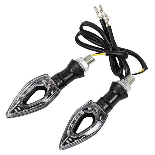 FARO DE GIRO UNIVERSAL AMBAR 12V 5W 1500 LUX LED LIGHTING JUEGO (DJ-ZXD415W)