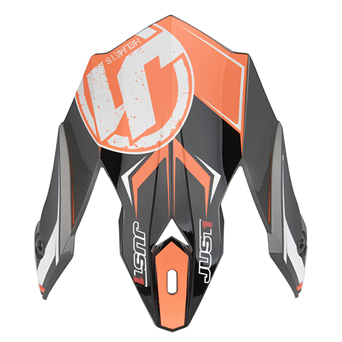 VISERA JUST1 CROSS J32 MOTO X ORANGE