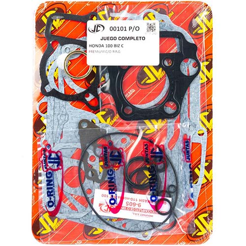 JUNTA HONDA 100 BIZ C PREMIUM C/ORING  JC (00101P/O)