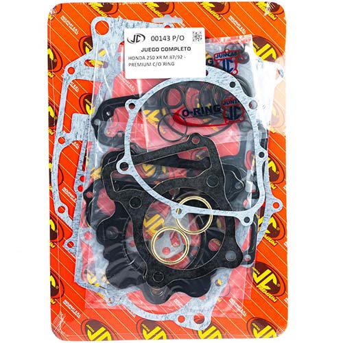 JUNTA HONDA 250 XR M.87/92 PREMIUM C/ORING  JC (00143P/O)