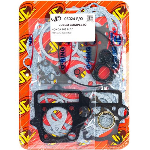 JUNTA HONDA 105 BIZ C PREMIUM C/ORING JC (06024P/O)