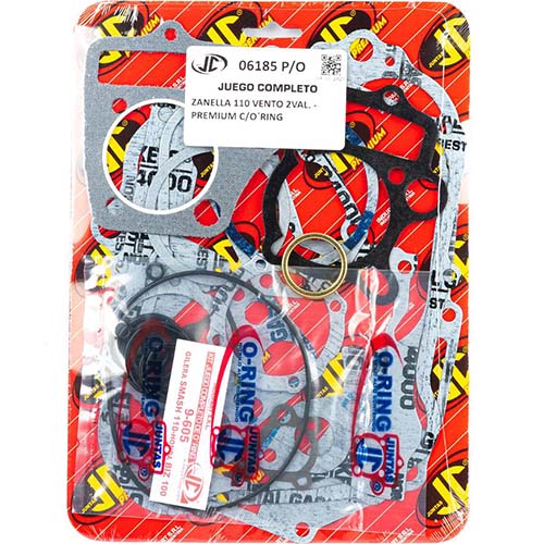 JUNTA ZANELLA 110 VENTO 2V. PREMIUM C/ORING JC (06185P/O)