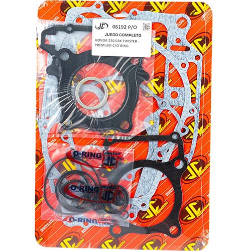 JUNTA HONDA 250 CBX TWISTER PREMIUM C/ORING JC (06192P/O)