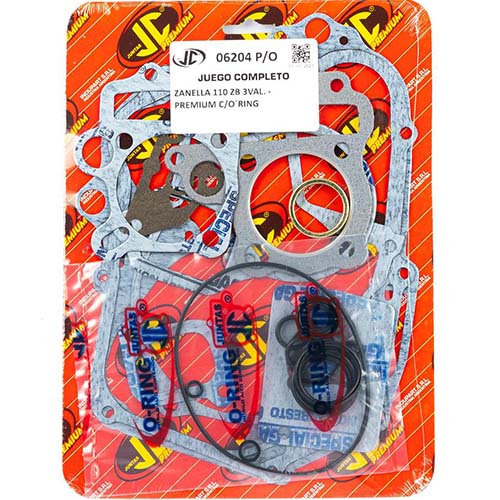 JUNTA ZANELLA 110 ZB 3V. PREMIUM C/ORING JC (06204P/O)