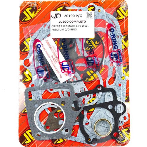 JUNTA GILERA 110 SMASH CAD 75 Ø52 PREM. C/ORING JC (20190P/O)
