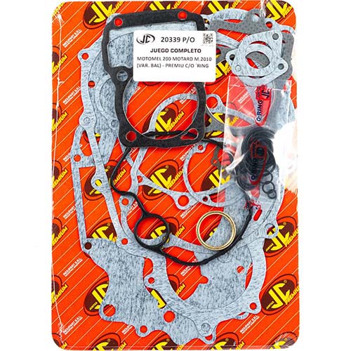 JUNTA MOTOMEL 200 MOTARD M.2010 (VAR.BAL) PREM. C/ORING JC (20339P/O)