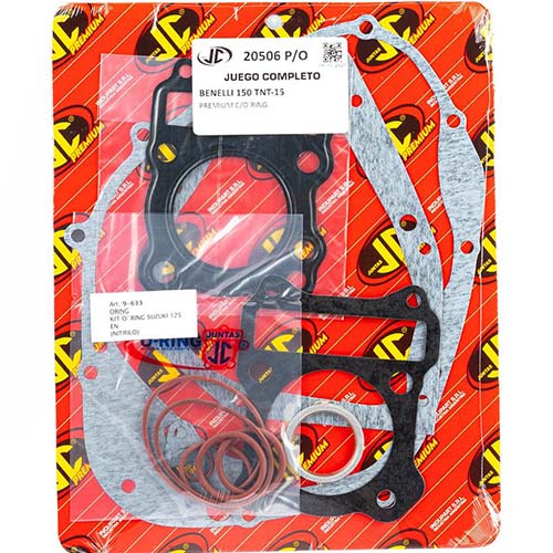 JUNTA BENELLI 150 TNT-15 PREMIUM C/ORING JC (20506P/O)