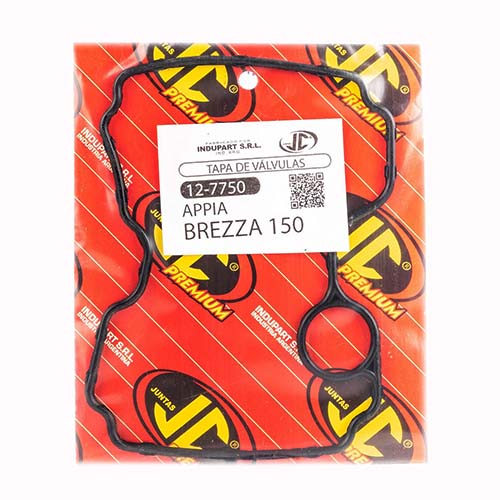 JUNTA T/VALV. APPIA BREZZA 150 Y OTRAS NITRILO (12-7750) JC