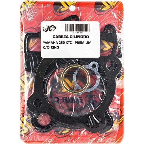 JUNTA TAPA DE CILINDRO YAMAHA 250 XTZ PREMIUM C/ORING JC (21181P/O)
