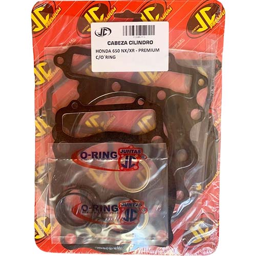 JUNTA TAPA DE CILINDRO HONDA 650 XR PREMIUM C/ORING JC (21186P/O)