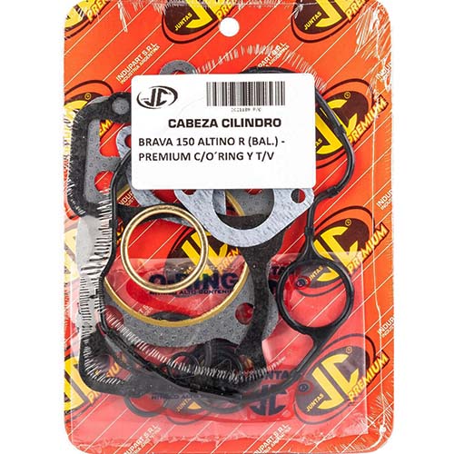 JUNTA TAPA DE CILINDRO BRAVA 150 ALTINO R (BAL) PREMIUM C/ORING JC (21189P/O)