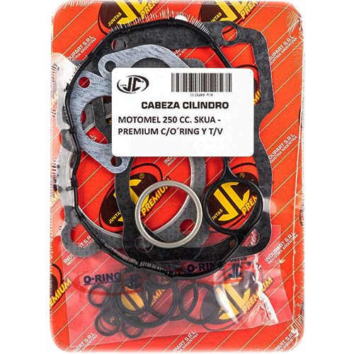 JUNTA TAPA DE CILINDRO MOTOMEL SKUA 250 PREMIUM C/ORING JC (21203P/O)