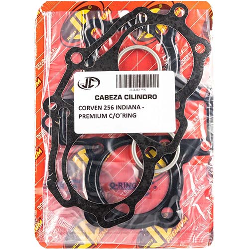 JUNTA TAPA DE CILINDRO CORVEN 256 INDIANA PREMIUM C/ORING JC (21215P/O)