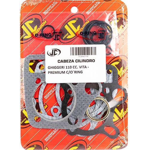 JUNTA TAPA DE CILINDRO GHIGGERI 110 VITA PREMIUM C/ORING JC (21342P/O)