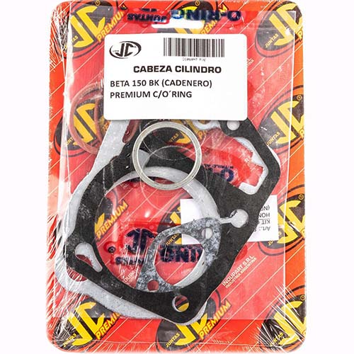 JUNTA TAPA DE CILINDRO BETA 150 BK (CAD) PREMIUM C/ORING JC (06497P/O)