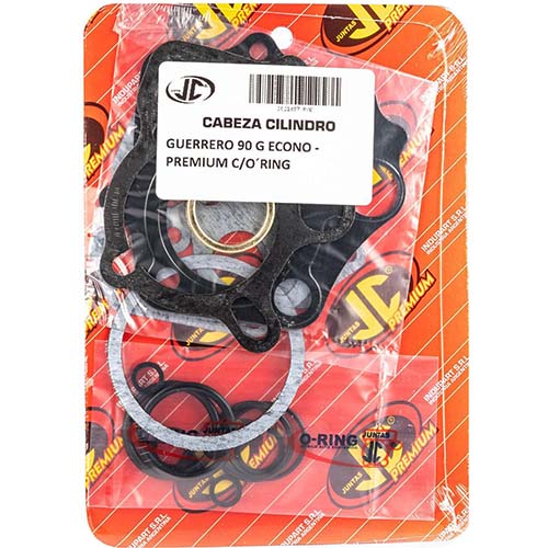 JUNTA TAPA DE CILINDRO GUERRERO 90 G ECONO PREMIUM C/ORING JC (21037P/O)
