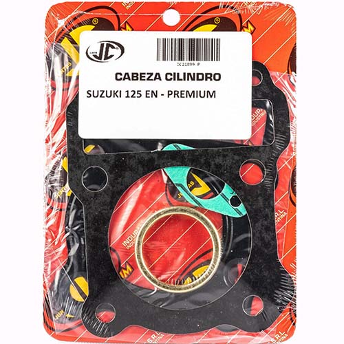 JUNTA TAPA DE CILINDRO SUZUKI 125 EN PREMIUM JC (21099P)