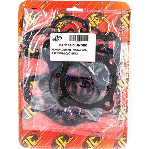 JUNTA TAPA DE CILINDRO HONDA 250XR M.96/99 PREM. C/ORING JC (06287P/O)