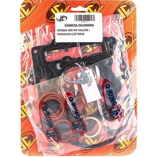 JUNTA TAPA DE CILINDRO HONDA 400 NX FALCON PREM. C/ORING JC (06445P/O)