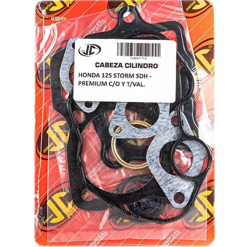 JUNTA TAPA DE CILINDRO HONDA 125 STORM SDH PREM. C/O Y T/VAL JC (06447P/O)