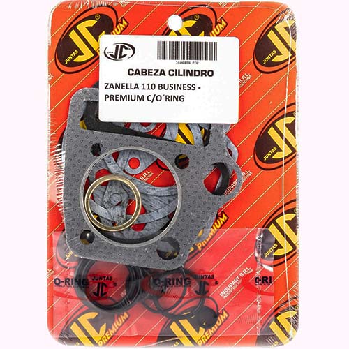 JUNTA TAPA DE CILINDRO ZANELLA 110 BUSINESS PREM. C/ORING JC (06458P/O)