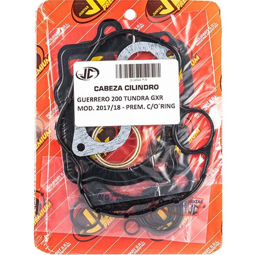 JUNTA TAPA DE CILINDRO GUERRERO 200 TUNDRA GXR M.2017/18 PREMIUM C/ORING JC (21544P/O)