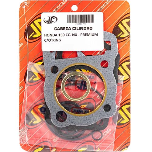 JUNTA TAPA DE CILINDRO HONDA 125 NX PREM. C/ORING JC (00576P/O)
