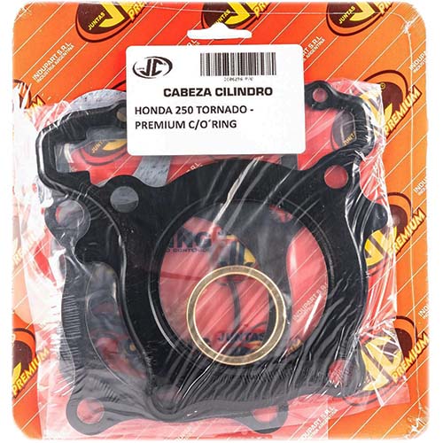 JUNTA TAPA DE CILINDRO HONDA 250 TORNADO PREM. C/ORING JC (06236P/O)