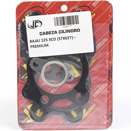 JUNTA TAPA DE CILINDRO BAJAJ 125XCD (STREET) PREMIUM JC (21147P)