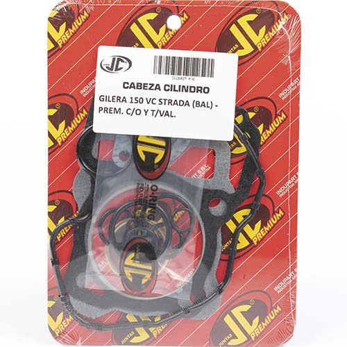 JUNTA TAPA DE CILINDRO GILERA 150 VC STRADA (BAL) PREMIUM C/O JC (21427P/O)