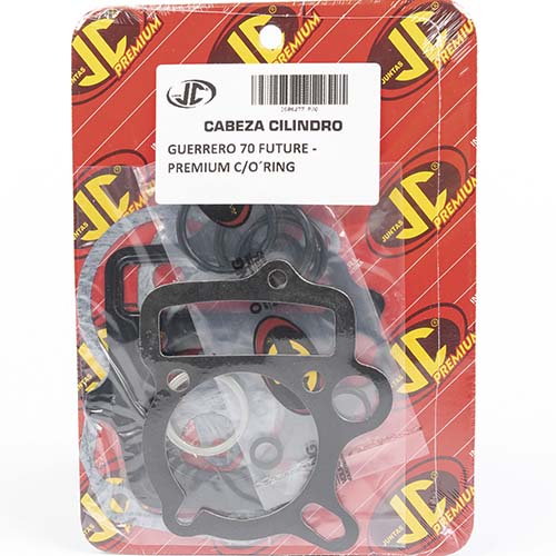 JUNTA TAPA DE CILINDRO GUERRERO 70FUTURE PREMIUM C/O´RING JC (06277P/O)