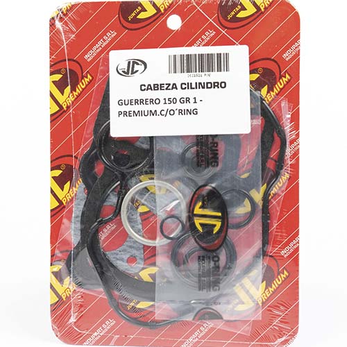 JUNTA TAPA DE CILINDRO GUERRERO 150 GR 1 PREMIUM C/OïRING JC (21521P/O)