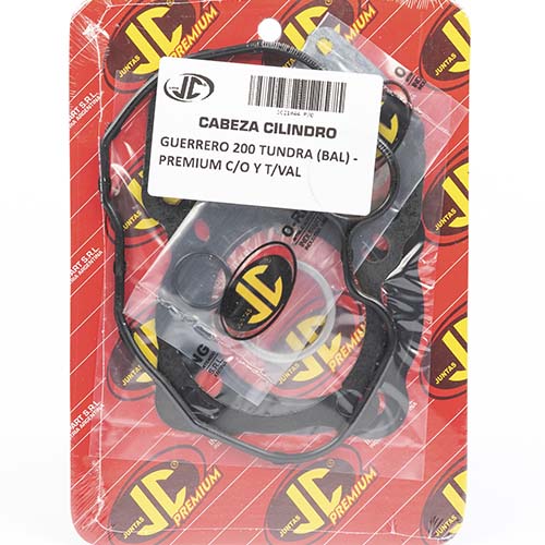 JUNTATAPA DE CILINDRO GUERRERO 200TUNDRA (BAL) PREM. C/O Y T/VAL. JC (21044P/O)