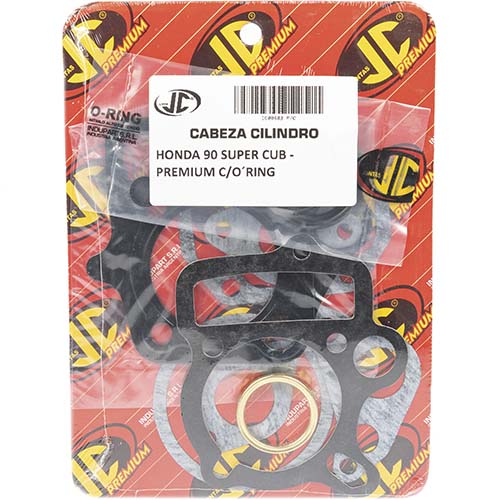 JUNTA TAPA DE CILINDRO HONDA 90SUPER CUB PREMIUM C/O´RING JC (00583P/O)