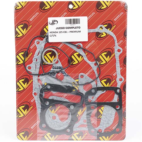 JUNTA HONDA 125 CB1 PREMIUM C/TAPA VALV. JC (20344P)