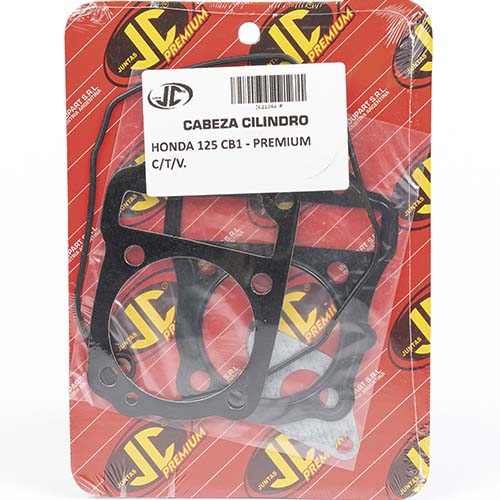 JUNTA TAPA DE CILINDRO HONDA 125 CB1 PREMIUM C/TAPA VALV. JC (21344P)