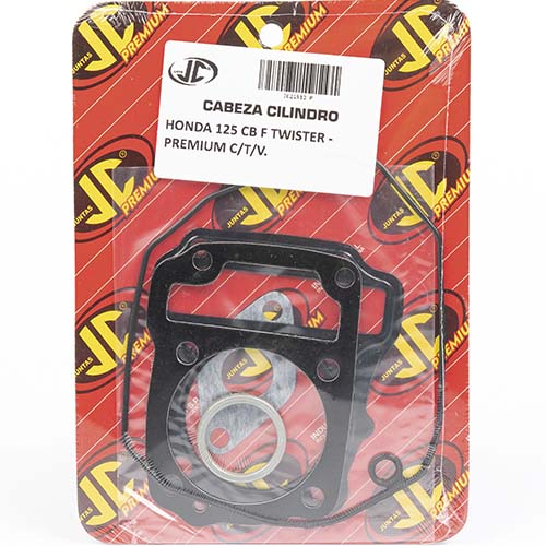 JUNTA TAPA DE CILINDRO HONDA CB 125 F TWISTER PREMIUM C/TAPA VALV. JC (21512P)