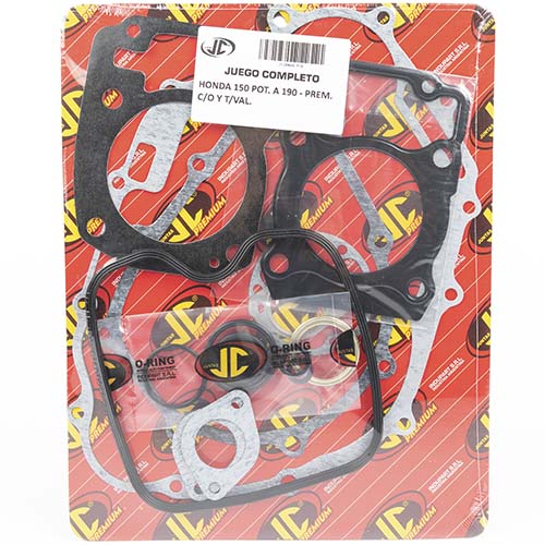 JUNTA HONDA 150 CG POT. A 190 PREM. C/O Y T/VALV. JC (20446P/O)