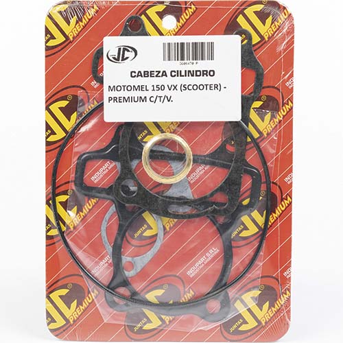 JUNTA TAPA DE CILINDRO MOTOMEL 150VX (SCOOTER) PREMIUM C/T/V. JC (06470P)