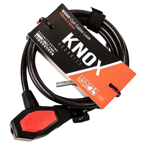 LINGA KNOX 6000 185CMx8mm (2 LLAVES) + SOPORTE