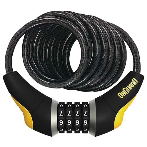 LINGA 8032 DOBERMAN 185cmX10mm CON COMBINACION (SIN LLAVE) ONGUARD
