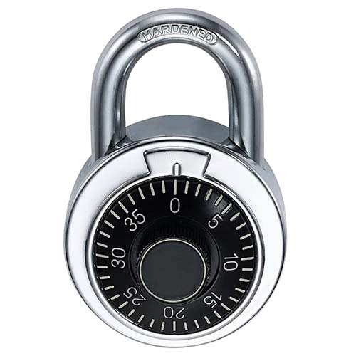 CANDADO (SOLO) 8104 BULLMASTIFF 8mm ESPESOR CON COMBINACION ACERO INOXIDABLE ONGUARD