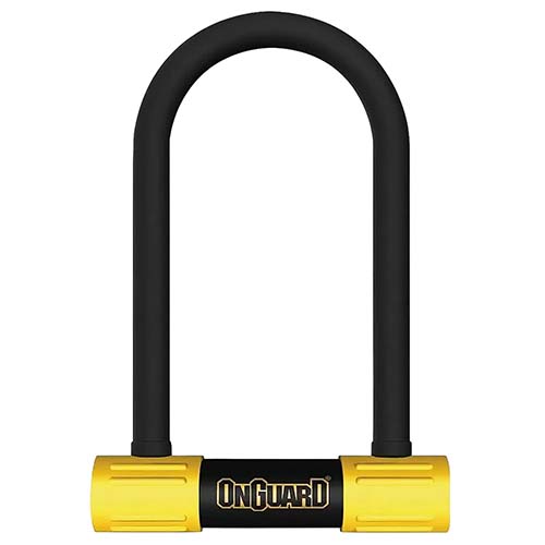 TRABA U CON ALARMA 8267 120DB 8.5cmX15cm + SOPORTE ONGUARD